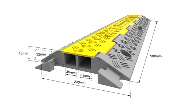 Passe câbles charge lourde